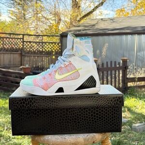 Nike Kobe 9 Elite High Tops "What The Kobe" Original Box Size 9